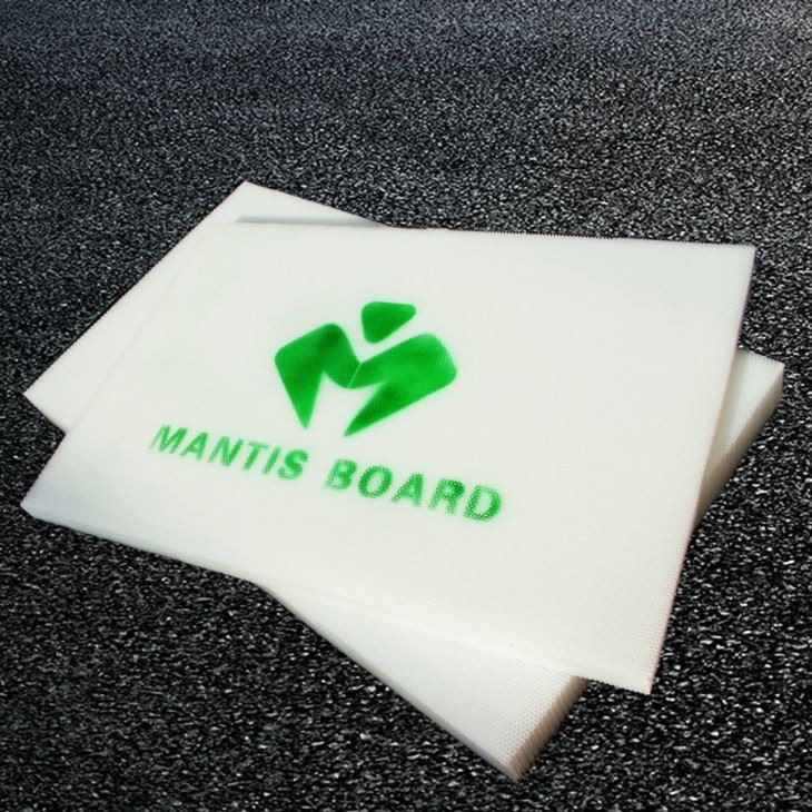 Lightweight Mantis Board Waterjet Cutting Bricks