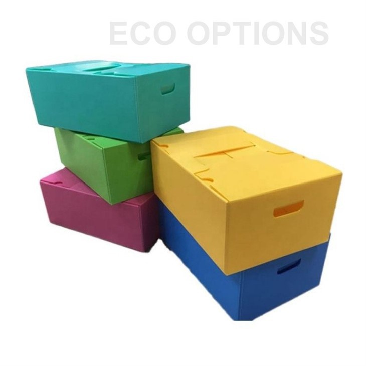 Recycling PP Corrugated Plastic Packaging Boxes